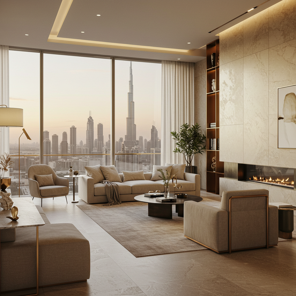 Palm Jumeirah Penthouse campaign visual